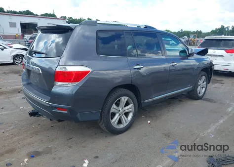 2012 Toyota Highlander Limited V6 from USA, damaged, VIN 5TDYK3EH4CS085164